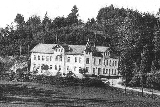 Penzion Králíček v roce 1920.